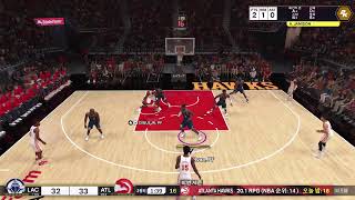 르반TV NBA2K25 KL2th 클퍼 vs 애틀 [upl. by Hartwell331]