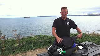 Scuba Diving Equipment Review The Lungfish Rebreather [upl. by Basset]