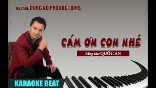 CẢM ƠN CON NHÉ KARAOKE BEAT NỮ  QUOC VO HOÀ ÂM [upl. by Yunfei]