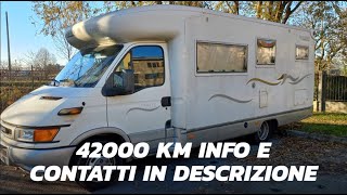 RIMONTATO AUDIO MIGLIORE vendesi camper usato 42000 km semintegrale Icaro p5 mobilvetta beniviaggi [upl. by Peggie]