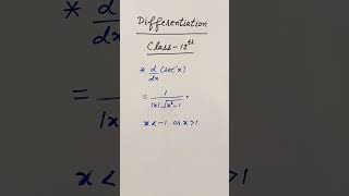 differentiation class12maths shortsviral [upl. by Nomael]