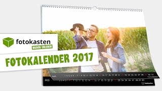 Fotokalender gestalten für 2017  online bei fotokastende [upl. by Ruben143]