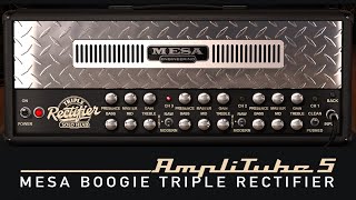 Mesa Boogie Triple Rectifier in AmpliTube 5 [upl. by Ellocin]