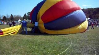 How a Hot Air Balloon Works Deflation 1 [upl. by Salta]