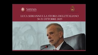 Luca Serianni e la storia dellitaliano [upl. by Sapphera]