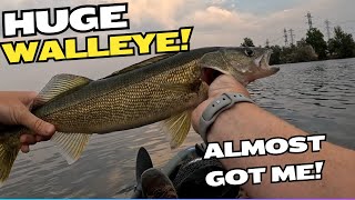 Huge Walleye New Personal Best [upl. by Jammin]