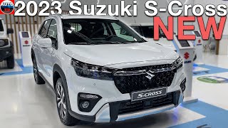 New 2023 Suzuki SCross  REVIEW exterior interior [upl. by Endo]