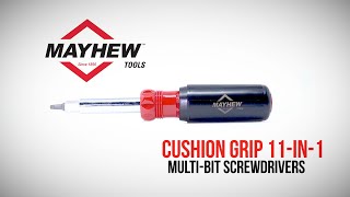 Mayhew Cushin Grip 11in1 Screwdriver [upl. by Hartzell]