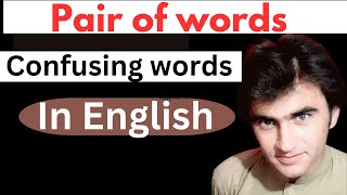 Confusing words in English  English kaisye seky pairs of words with meaning [upl. by Sisely]