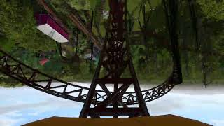 WoodPark The Battle  A No Limits 2 Coaster Coaster 2 [upl. by Ellatsirhc]