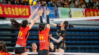 全场回放：20232024中国女排超级联赛常规赛第3轮 山东日照钢铁vs福建安溪铁观音 [upl. by Aicats]