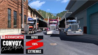 KENWORTH W900CONVOY EN MAKALO COLOMBIA 149 [upl. by Frulla]