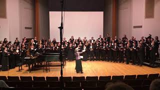 Verbum caro factum est  WWU Concert Choir Alumni Concert 2018 [upl. by Arikahc]