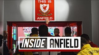 Inside Anfield Liverpool 41 Norwich  TUNNEL CAM as the Reds score four to win [upl. by Nonnaihr]