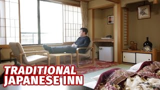 Traditional Japanese Inn Room Tour  Incredible Experience [upl. by Musette]