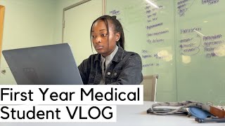 Day in the Life of a MEDICAL STUDENT  first year lecture studying [upl. by Aryam]