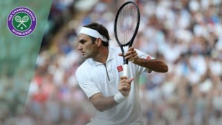 Roger Federer vs Rafael Nadal Wimbledon 2019 semifinal highlights [upl. by Cassandre]