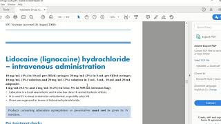 IV dose calculations Lidocaine [upl. by Adlecirg]