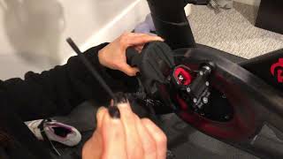 How to Remove the Toe Cage from a Peloton Bike [upl. by Ennairoc41]