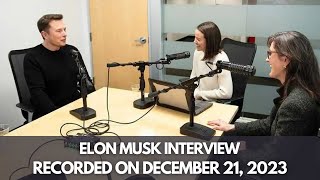 Elon Musk Opens Up In Interview With Cathie Wood Drops Multiple Bombshells [upl. by Noeht818]