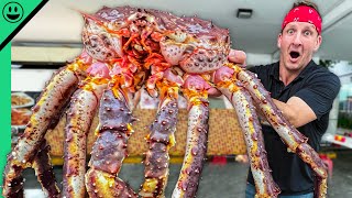 Singapores RECORD BREAKING Chili Crab Massive Seafood of Asia [upl. by Lion325]