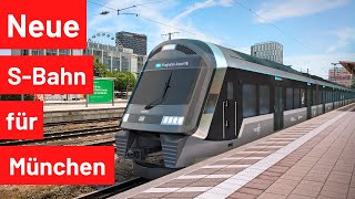 Neue XXL SBahnen für München  Bahnnews [upl. by Adyahs]