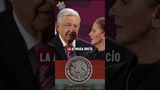 😲👉 AMLO habla sobre su primera esposa Rocío Beltrán Medina por pregunta de periodista [upl. by Llerdnam]