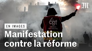 Les images de la mobilisation contre la réforme des retraites [upl. by Filberte]