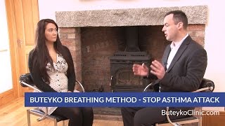 Buteyko Breathing Method  Stop Asthma Attack Panic Attack or Hyperventilation Attack [upl. by Asel278]