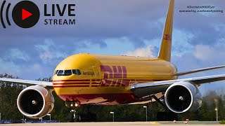 ✈ B747 miss TakeOff  Foggy 🔦🌫 Frankfurt Airport Livestream  ✈ Planespotting Live [upl. by Chu]