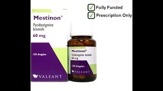 ميستينون اقراص لعلاج الوهن العضلي Mestinon Tablets [upl. by Adams]