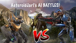 JACKALS VS GRUNTS Halo Infinite AI battle forge [upl. by Stoddart311]