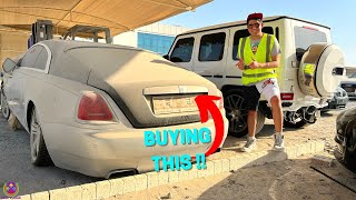 BUYING A CRASHED ROLLS ROYCE IN DUBAI  😍😍😍 [upl. by Anilev]