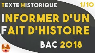 3AS INFORMER DUN FAIT DHISTOIRE BAC 2020 [upl. by Ebbie93]