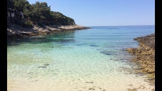 Beaches on Mali Lošinj Croatia [upl. by Jovi]