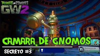 Cámara de Gnomos  Secreto 3  Plantas vs Zombies Garden Warfare 2 [upl. by Latona971]