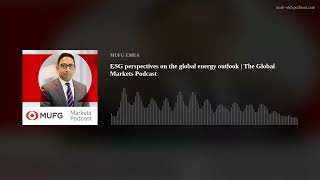 ESG perspectives on the global energy outlook  The Global Markets Podcast [upl. by Myrtia862]