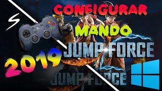 COMO JUGAR JUMP FORCE CON MANDOS GENÉRICOS DE XBOX 360 ONE PS3 Y PS4 O CUALQUIER JUEGO 2019 [upl. by Ttergram]