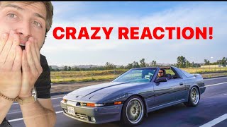 FASTEST MK3 SUPRA IVE DRIVEN CRAZY REACTION [upl. by Nolyaj510]