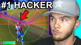 Reacting To The Biggest Fortnite HACKER [upl. by Shelby985]