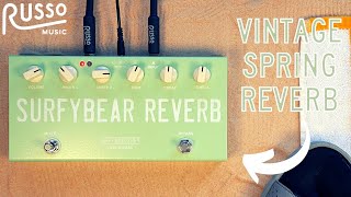 Surfybear Compact Reverb  Vintage Spring Reverb from Surfy Industries [upl. by Ran]