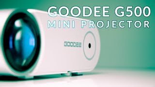 Goodee G500 Mini Projector Review [upl. by Higinbotham453]