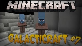 GalactiCraft 7  Les mystères de la Lune donjons village [upl. by Vincents540]