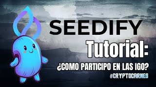 Seedify Tutorial ¿Que es y para que sirve IGO  Critpomonedas  En Español [upl. by Ahseer]