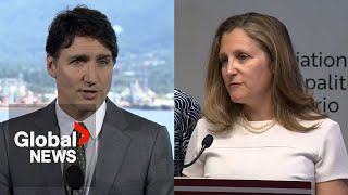 St Paul’s byelection Trudeau Freeland address quotdisappointing” loss of Toronto stronghold [upl. by Ingram]