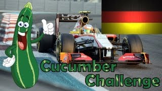 F1 2012 Career Mode Part 10 Germany Cucumber Challenge [upl. by Eisiam]