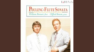 Flute Sonata FP 164 II Cantilena [upl. by Sherrill]