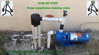 How to Install a Lawn Sprinkler Pump [upl. by Maryanna601]