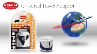 Hähnel Universal Travel Adaptor  UK  EUR  US  AUS [upl. by Handy]