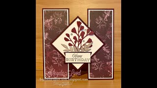 Stampin Up Floating Gap Card [upl. by Eemiaj]